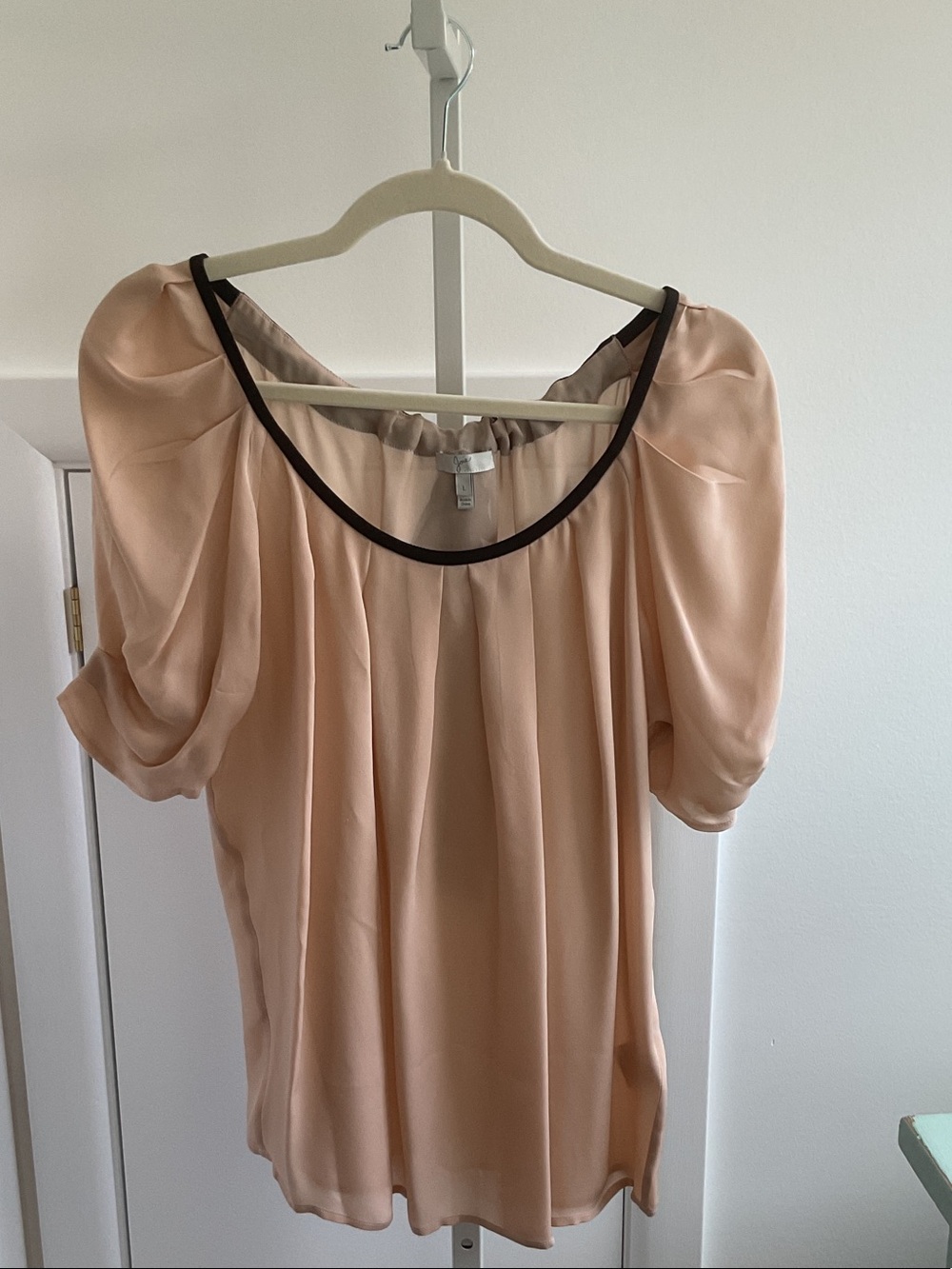 Joie Eleanor 100% Silk Blouse Large